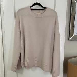 Women's h&m 100% cashmere Cream Sweater